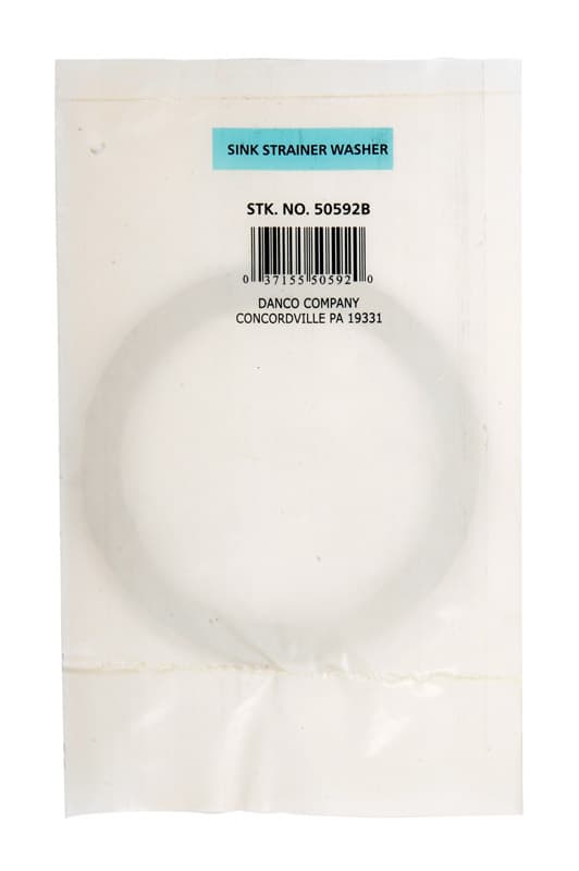 Danco 4-3/8 in. D Brown Brass Basket Strainer Washer