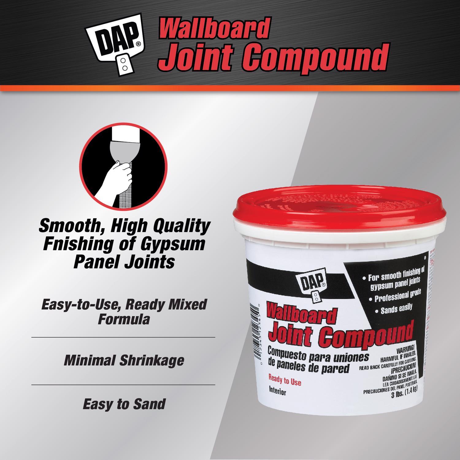 DAP White All Purpose Conventional Weight Joint Compound 3 lb