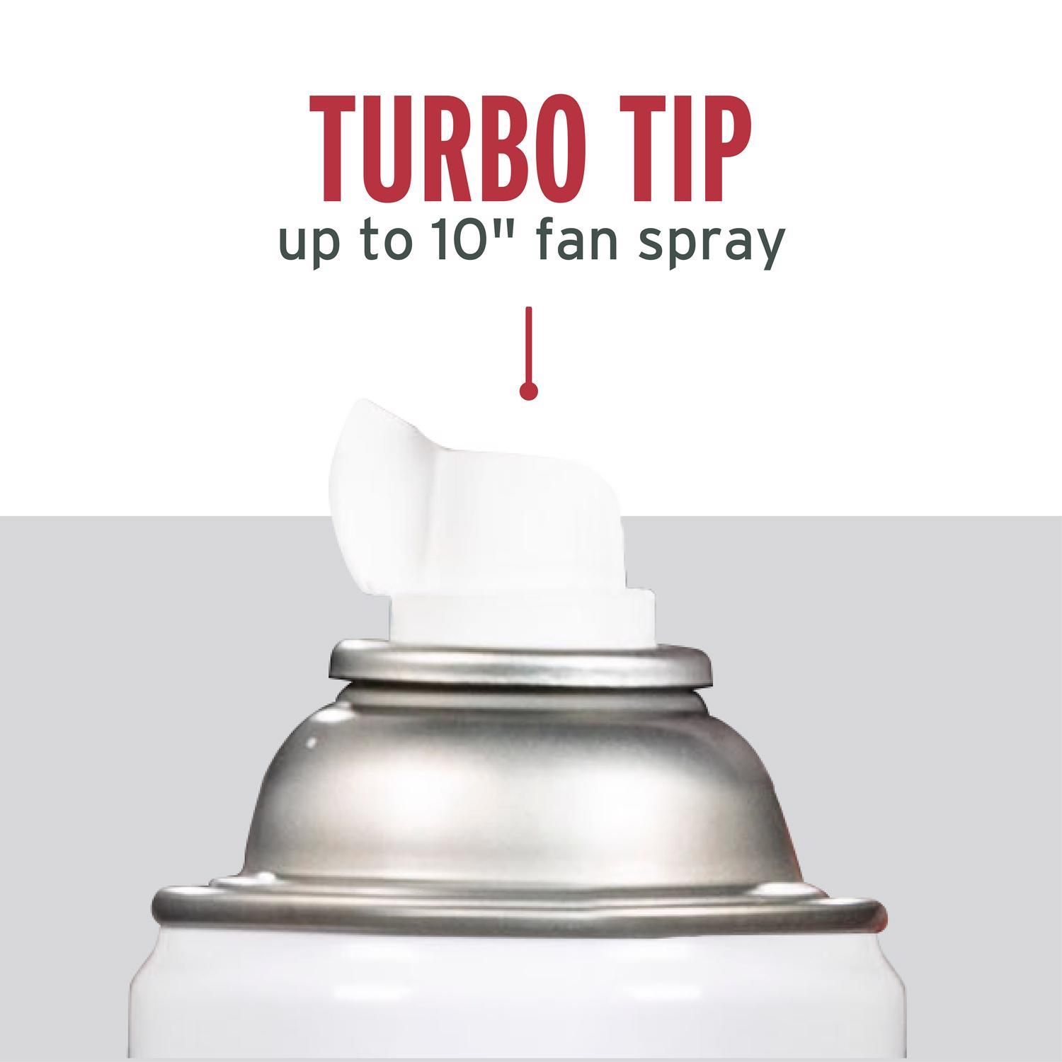 Rust-Oleum Stops Rust Turbo Spray System Gloss Black Protective Enamel Spray Paint 24 oz