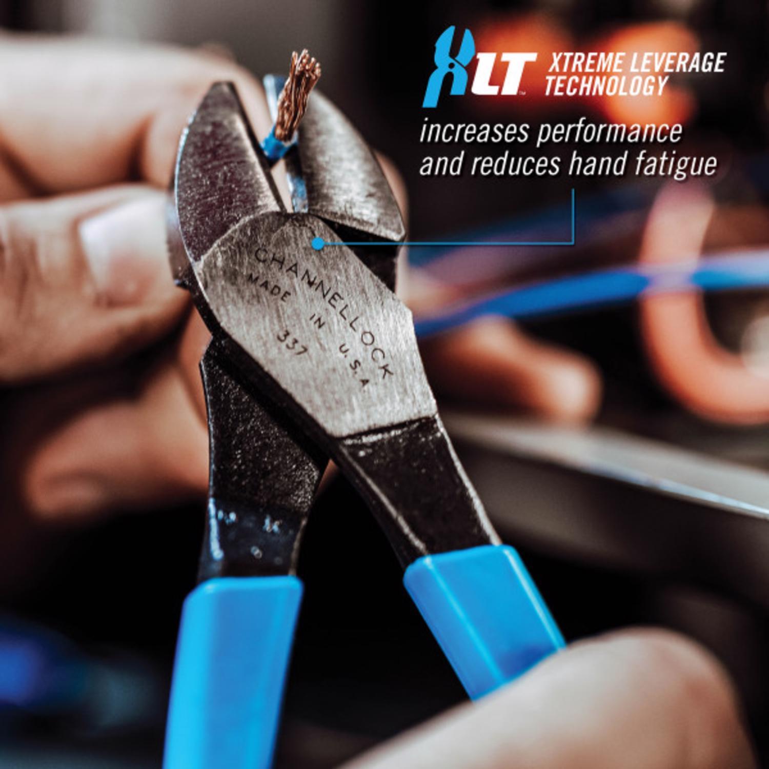 Channellock XLT 7 in. Steel Diagonal Pliers
