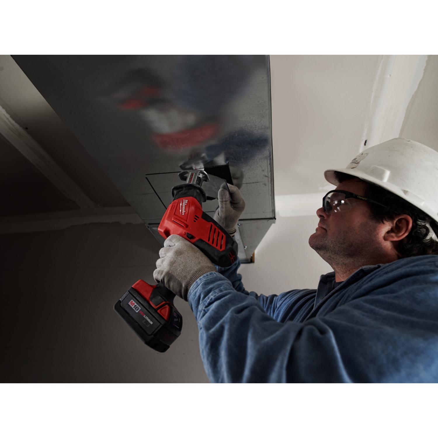 Milwaukee M18 Hackzall Cordless Brushed One-Handed Reciprocating Saw Tool Only