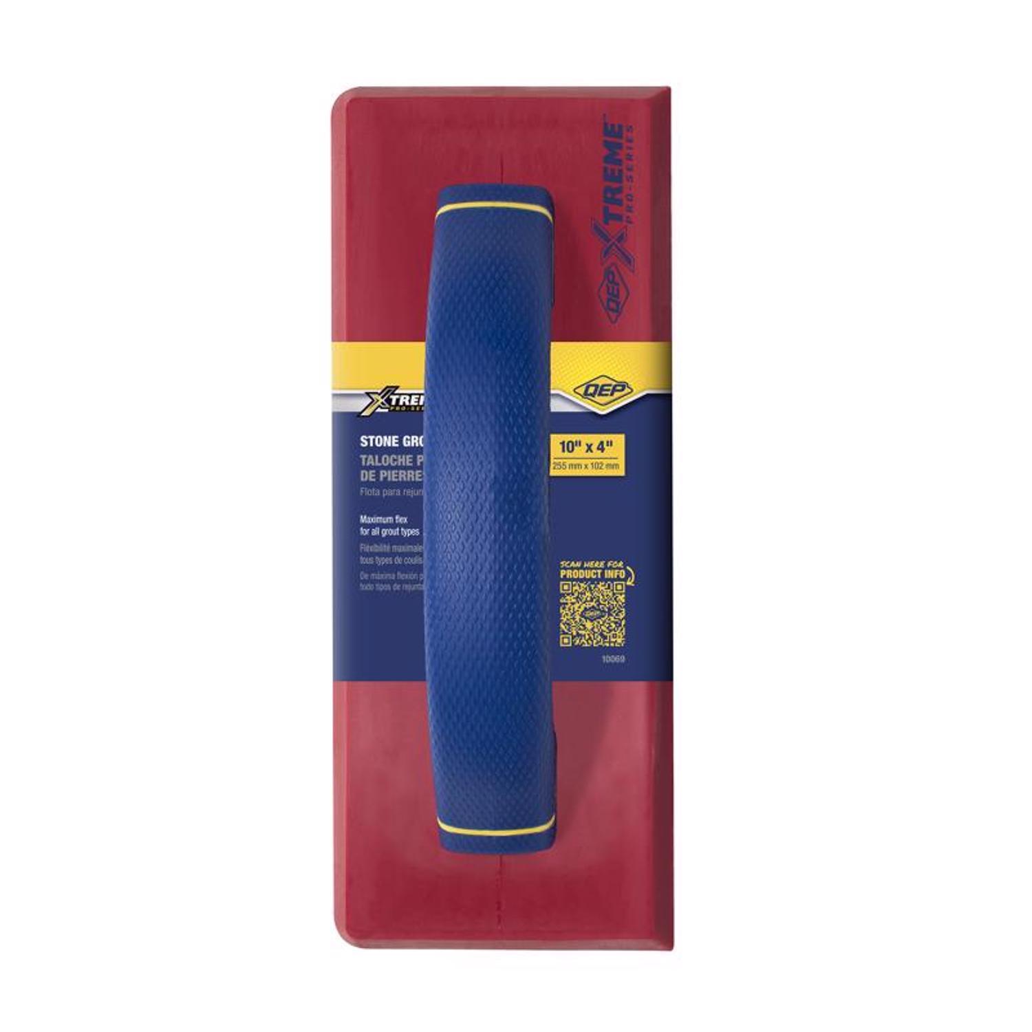 QEP 3.5 in. H X 3.5 in. W X 10 in. L Polypropylene Grout Float 1 pk