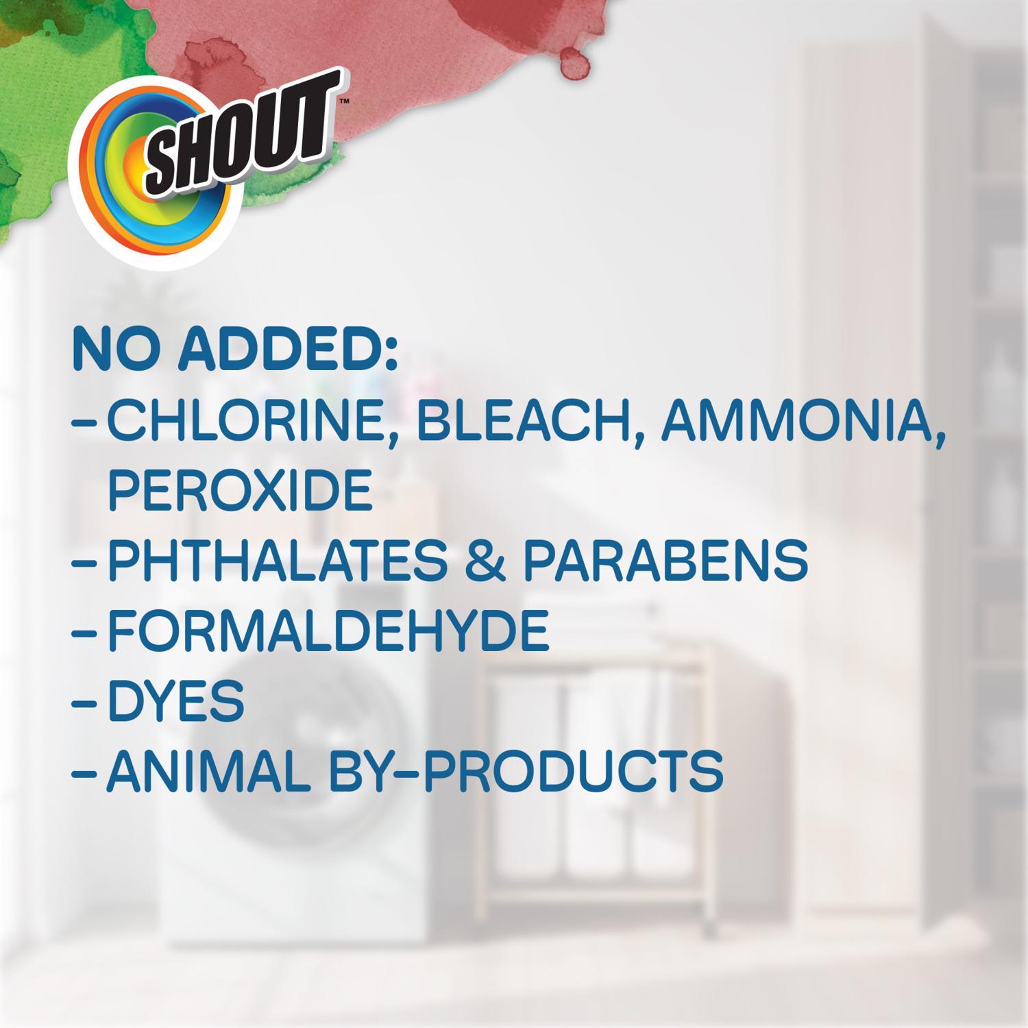 Shout No Scent Laundry Stain Remover 22 oz Liquid