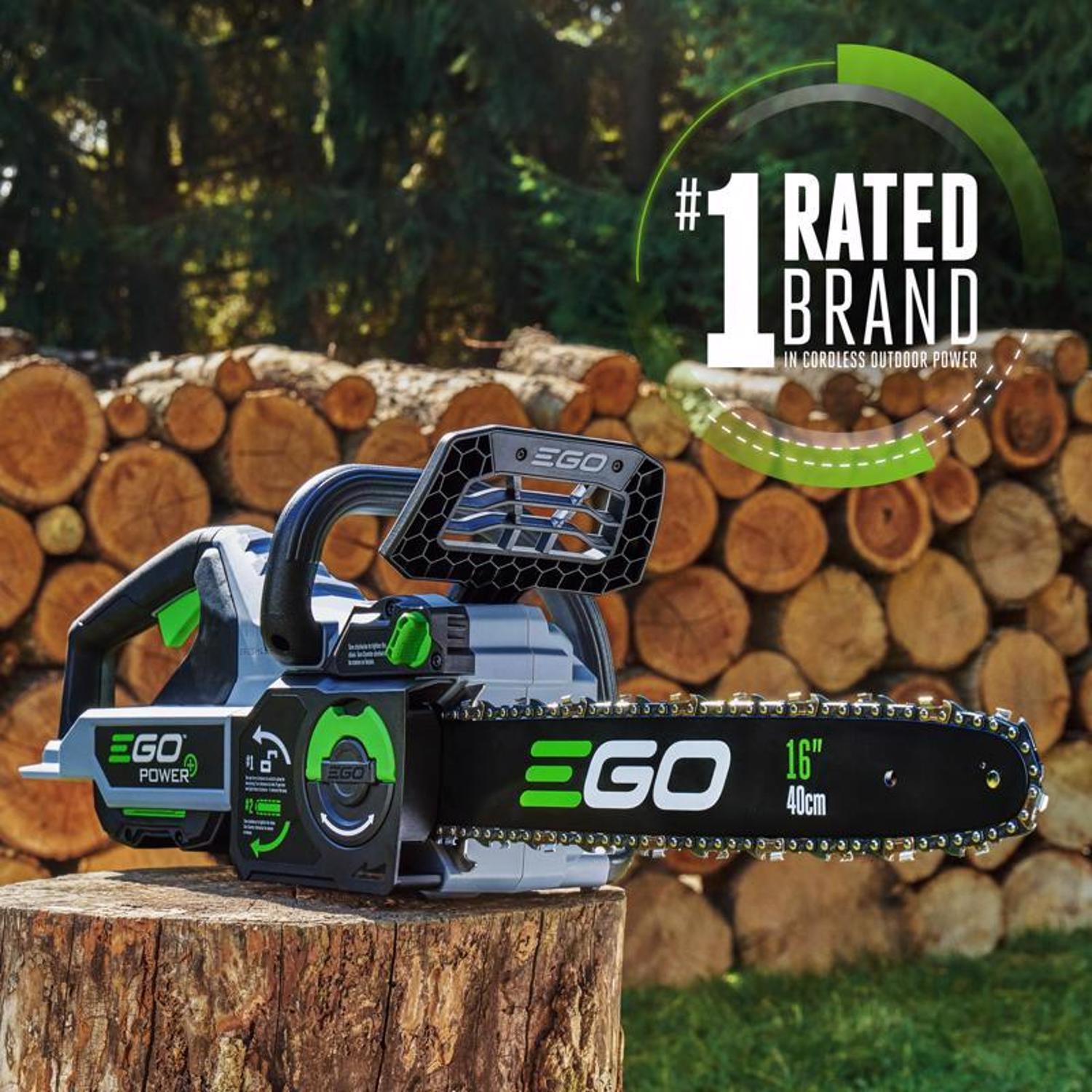 EGO Power+ CS1613 16 in. 56 V Battery Chainsaw Kit (Battery & Charger)