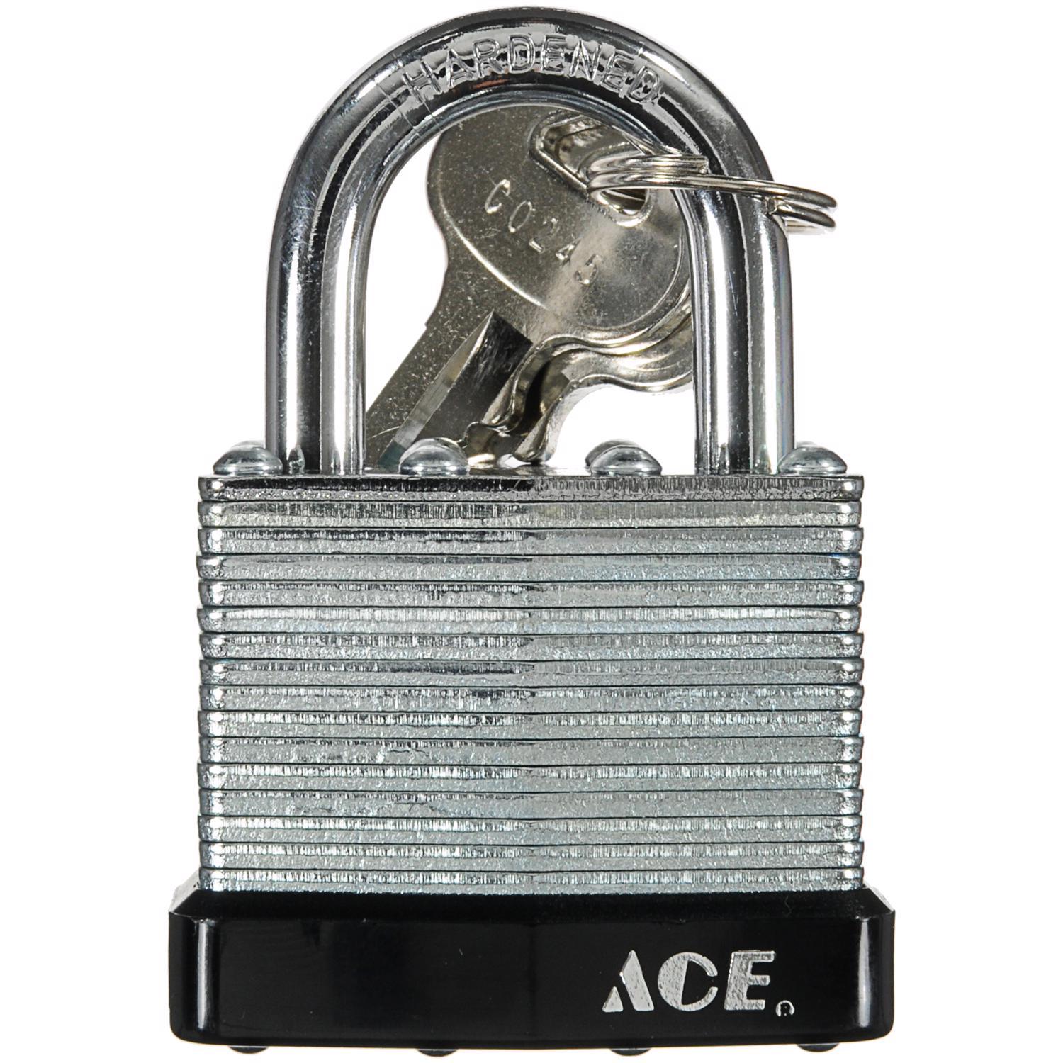 Ace 1-5/16 in. H X 1-9/16 in. W X 7/8 in. L Steel Double Locking Padlock