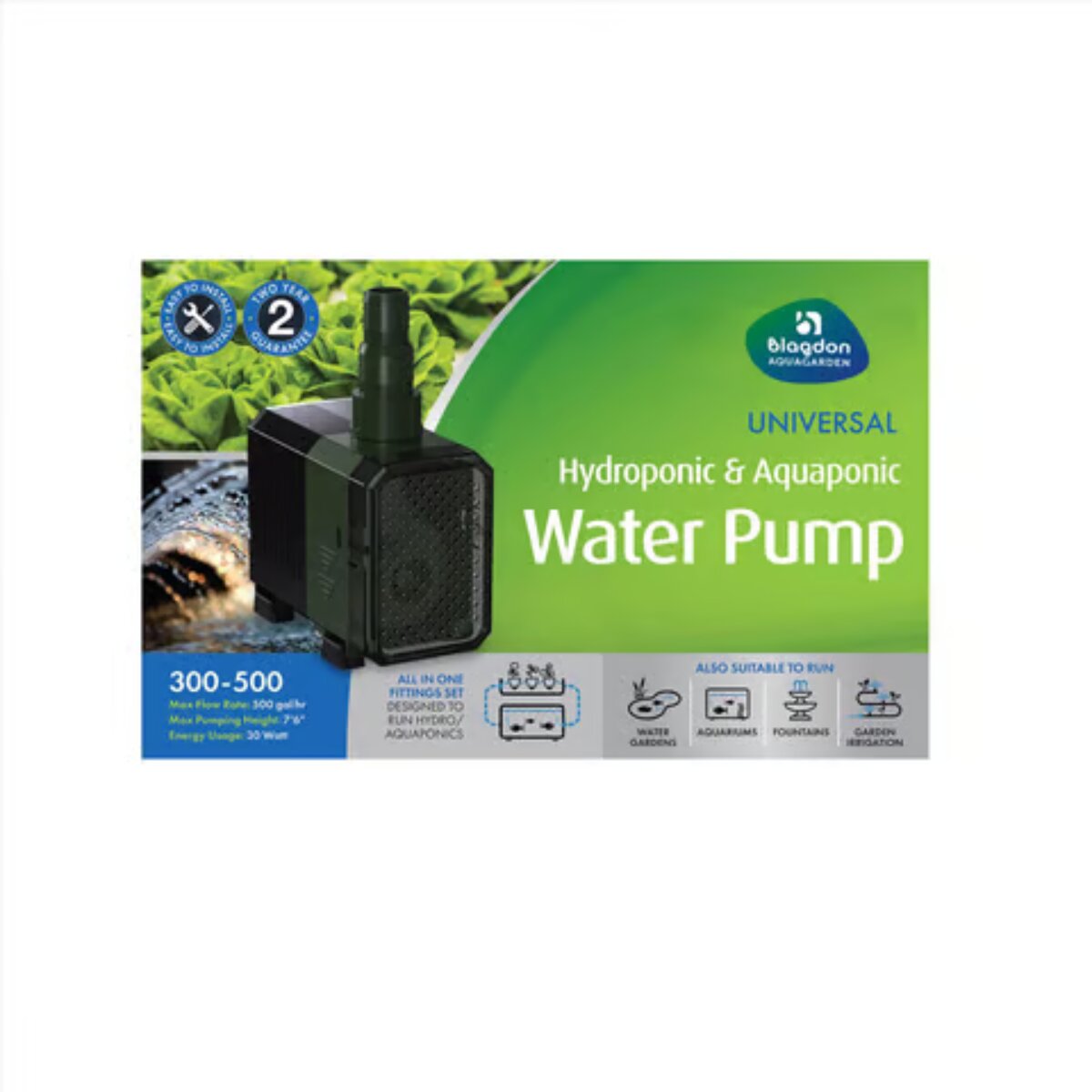Blagdon Aquagarden 500 gph Submersible Pump