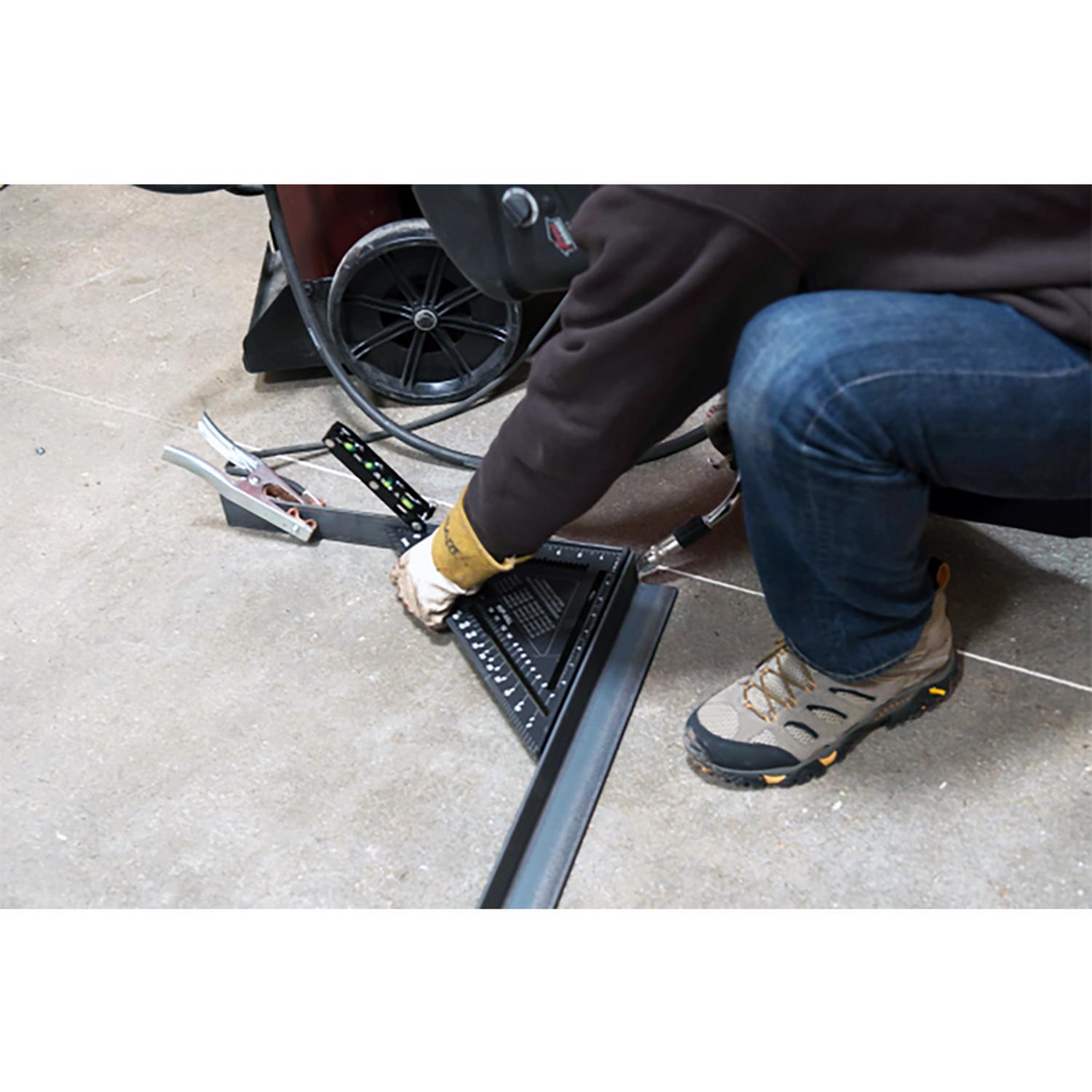 Johnson Johnny Square 12 in. L Aluminum Professional Easy-Read Rafter Square