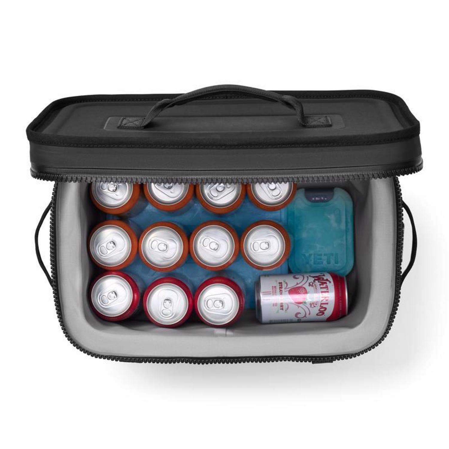 YETI Hopper Flip 18 Black 20 Soft Sided Cooler