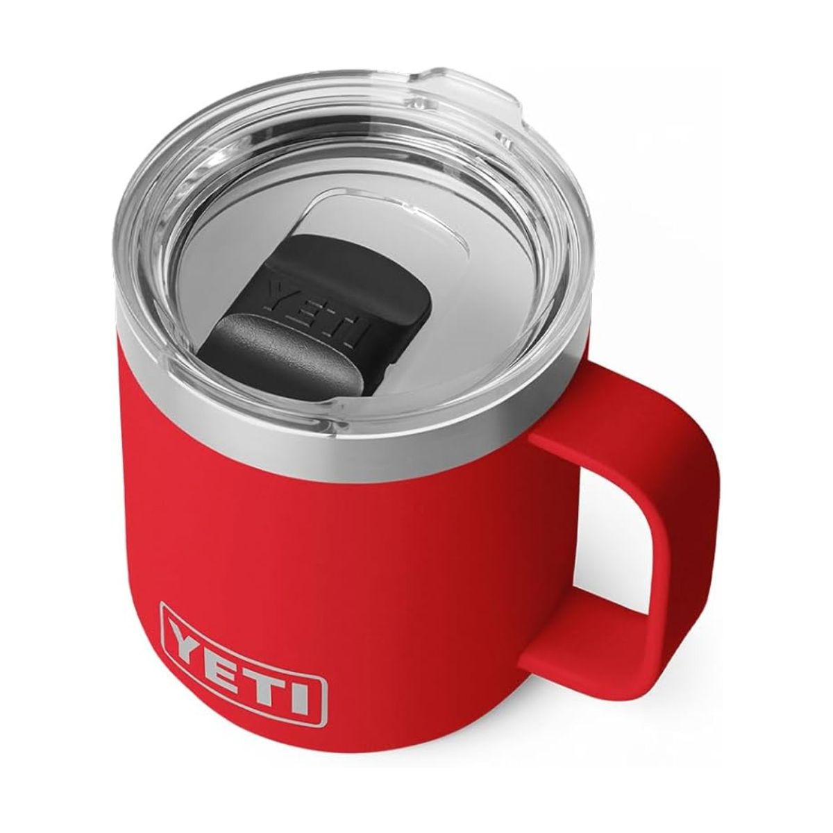 YETI Rambler 10 oz. Mug Rescue Red BPA Free Ceramic Lined 