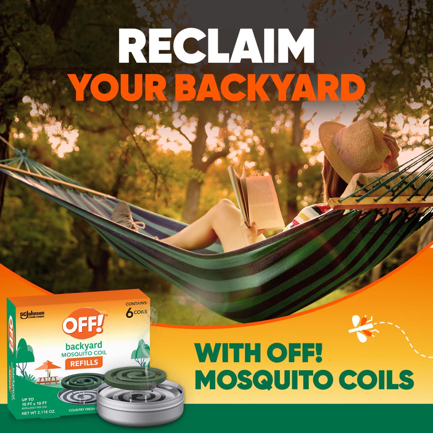 OFF! Insect Repellent Refill Coil For Mosquitoes 2.118 oz