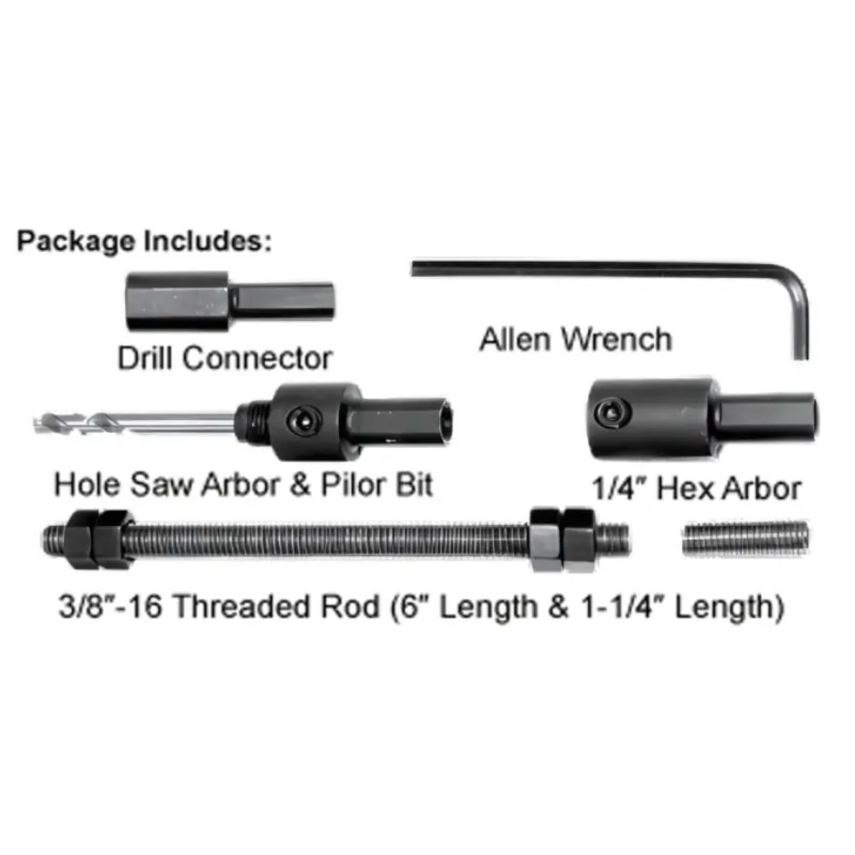 Rack-A-Tiers The Javelin - Extension Drill Bit