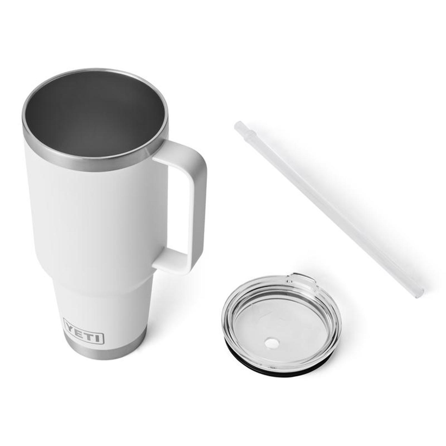 YETI Rambler 42 oz White BPA Free Straw Mug