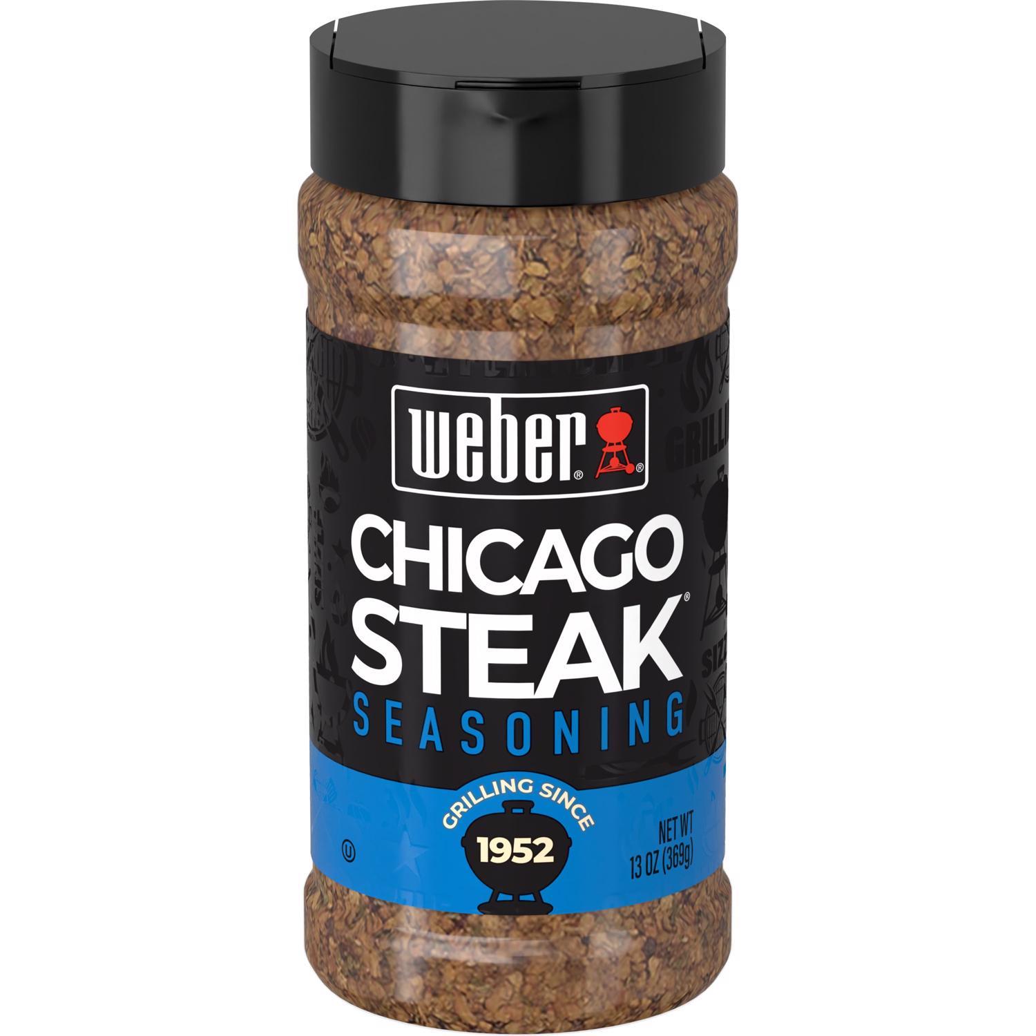 Weber Gluten Free Chicago Steak Seasoning 13 oz