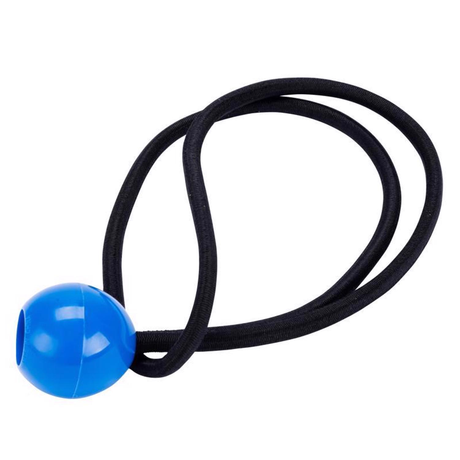 Keeper Black/Blue Bungee Ball Cord 12 in. L X 0.1565 in. 10 pk