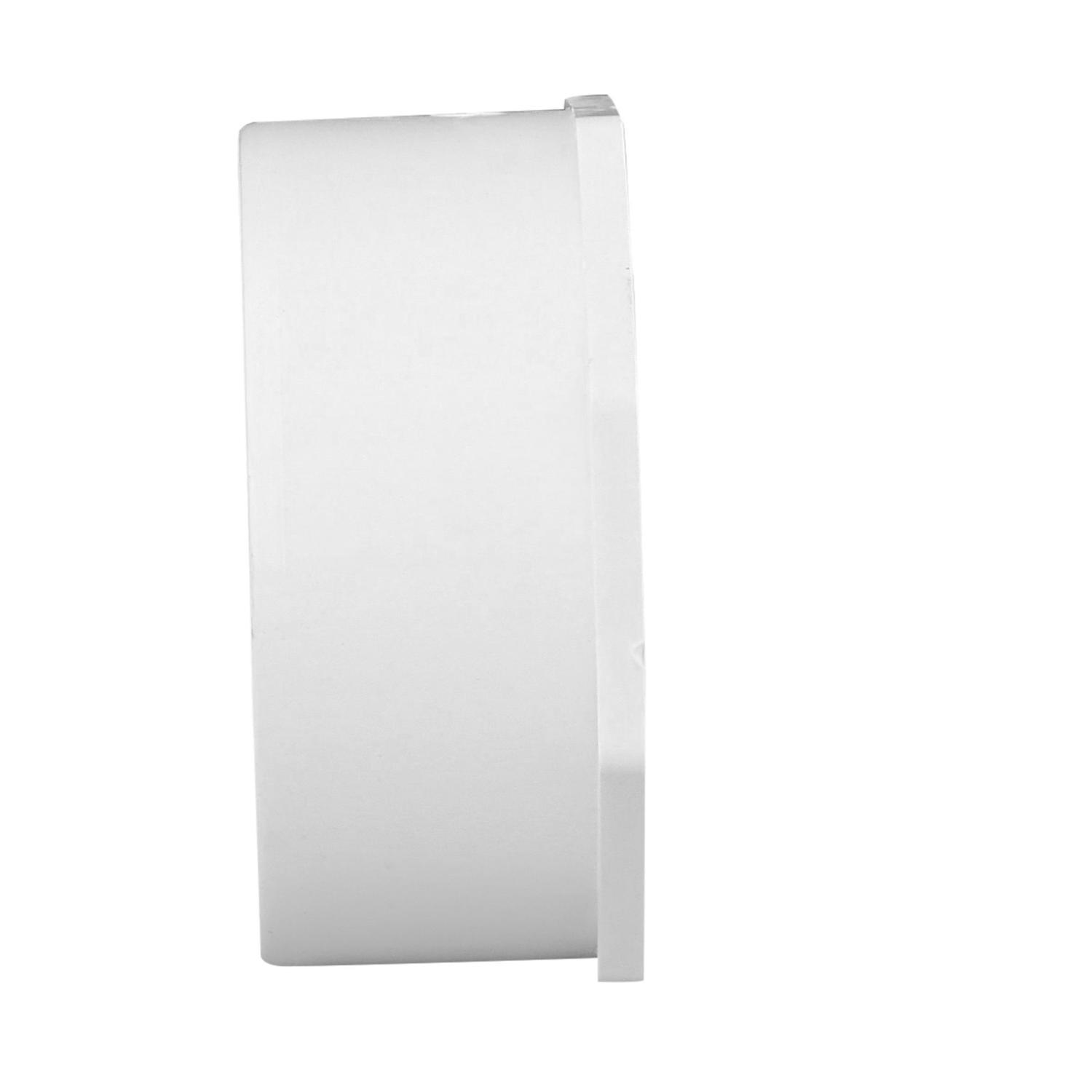 Charlotte Pipe Schedule 40 4 in. Spigot X 2 in. D Hub PVC Flush Bushing 1 pk