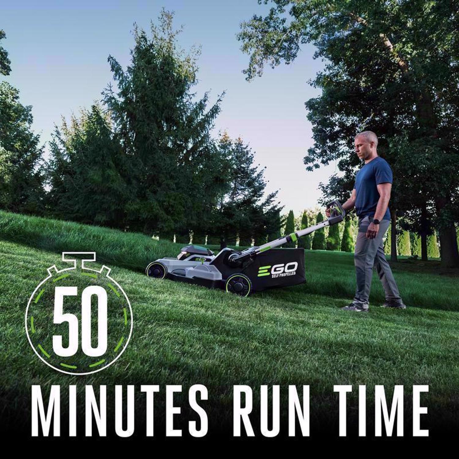 EGO Power+ 600 Series LM2114SP 21 in. 56 V Battery Self-Propelled Lawn Mower Kit (Battery & Charger) W/ 6.0 AH BATTERY