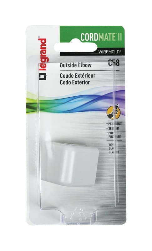 Legrand Cordmate Electrical Elbow 1 Pack