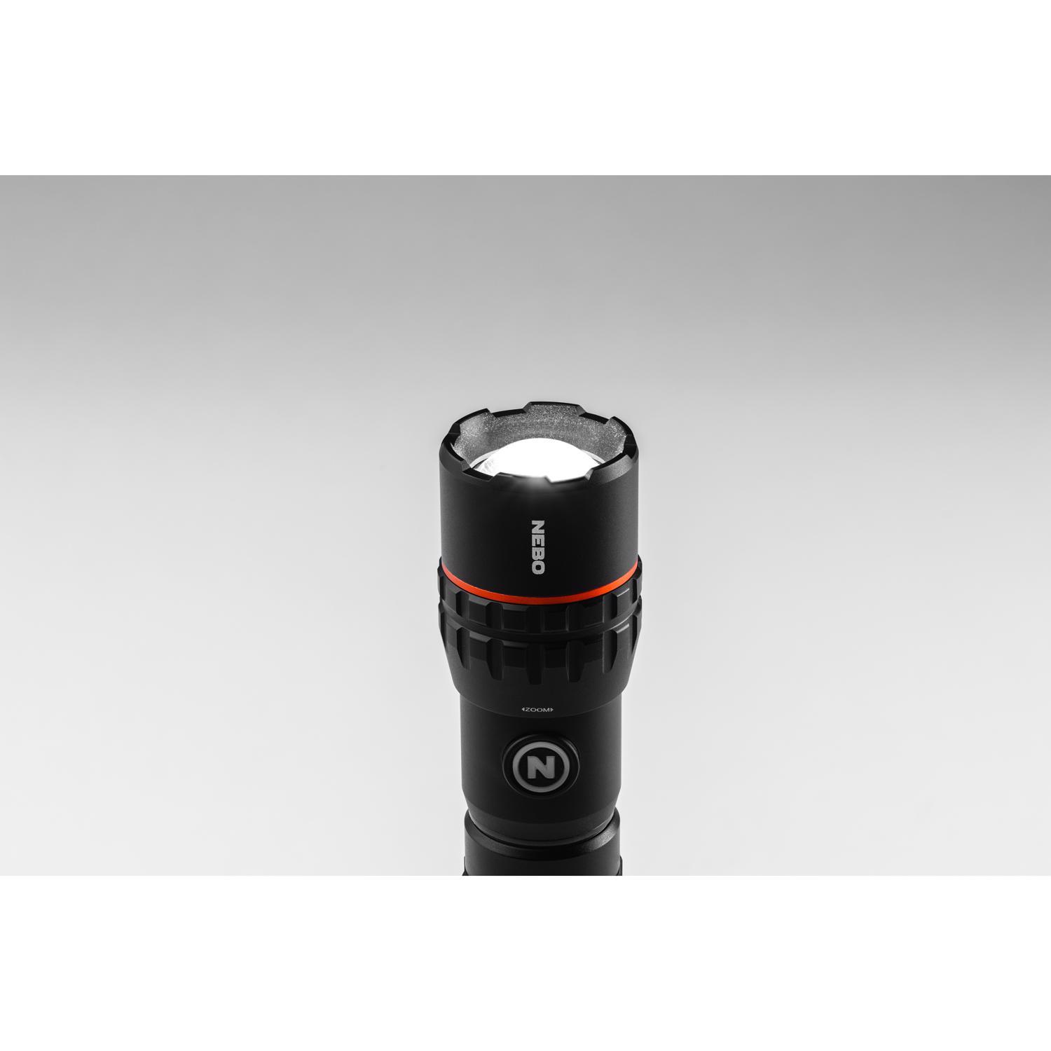 NEBO Slyde King 1000 lm Black LED Rechargeable Work Light Flashlight 18650 Battery
