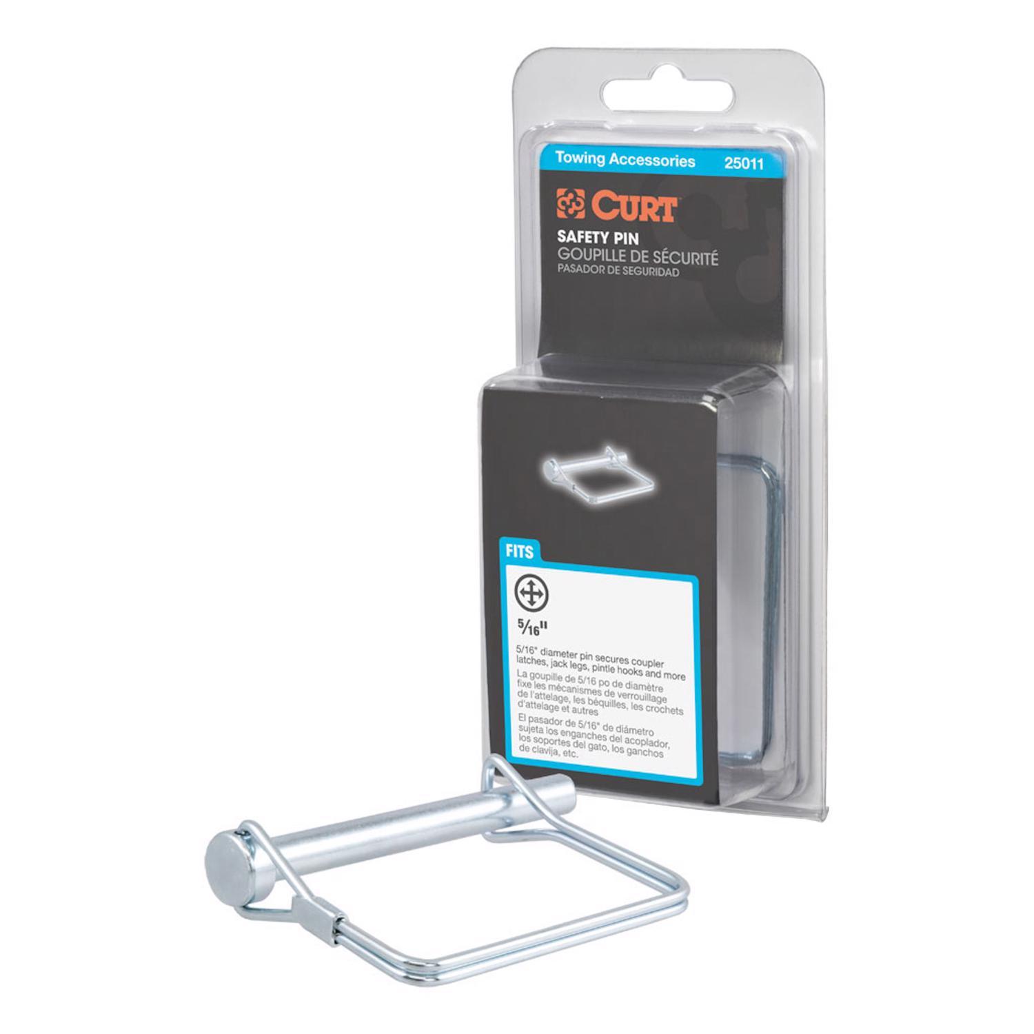 CURT 5/16"D x 3"L Safety Pin