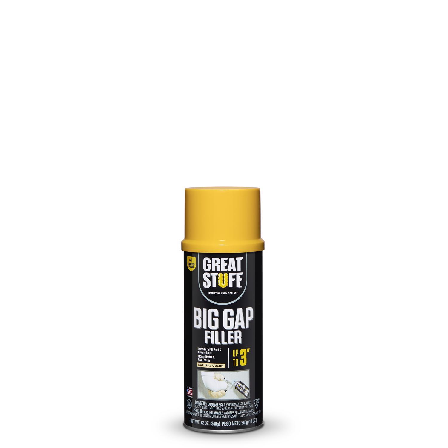 Great Stuff Big Gaps Ivory Polyurethane Insulating Foam Sealant 12 oz