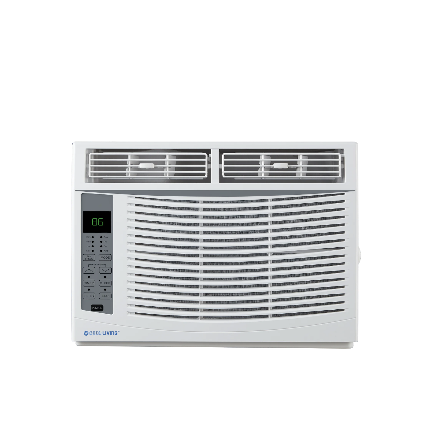 Cool Living 6,000 BTU 115-Volt Window Air Conditioner with Digital Display and Remote