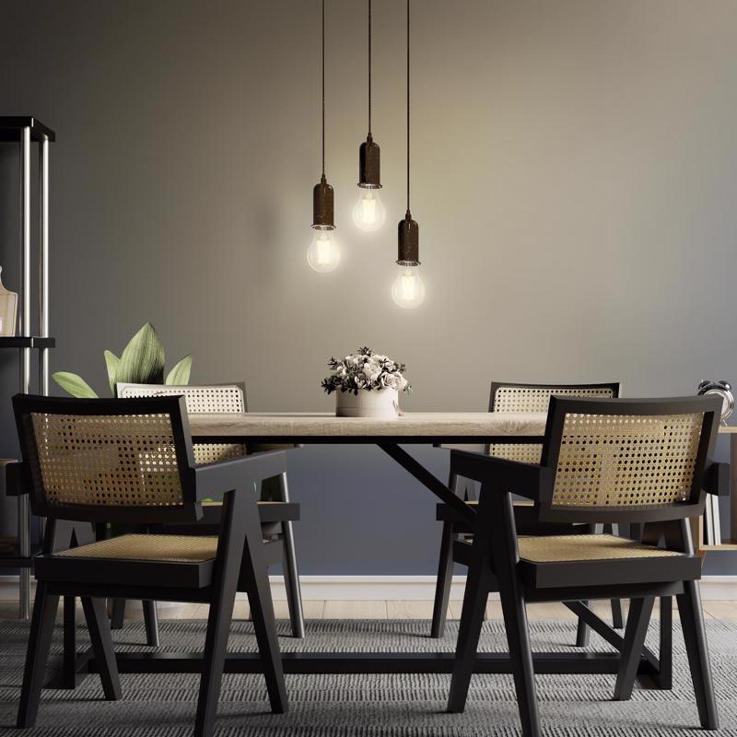 Feit Enhance A19 E26 (Medium) Filament LED Bulb Daylight 60 Watt Equivalence 4 pk