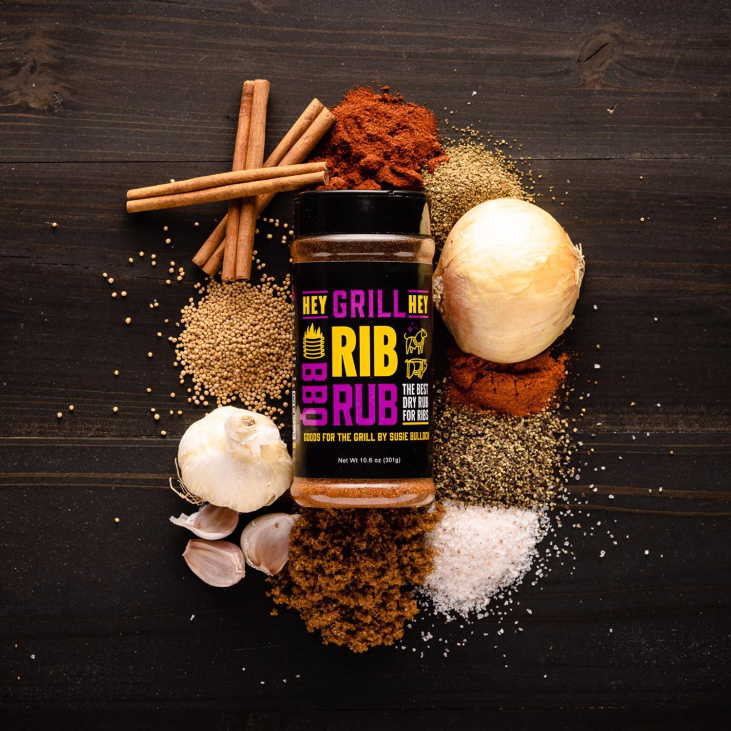 Hey Grill Hey Rib BBQ Rub 10.4 oz
