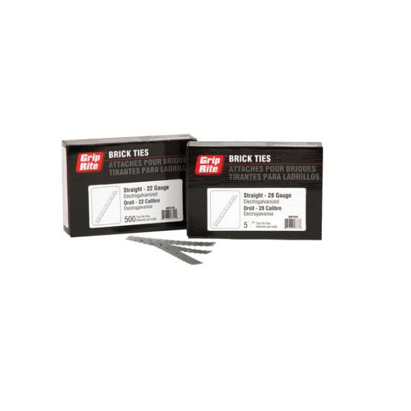 Grip-Rite Wall Ties 500/BX (BRICK TIES)
