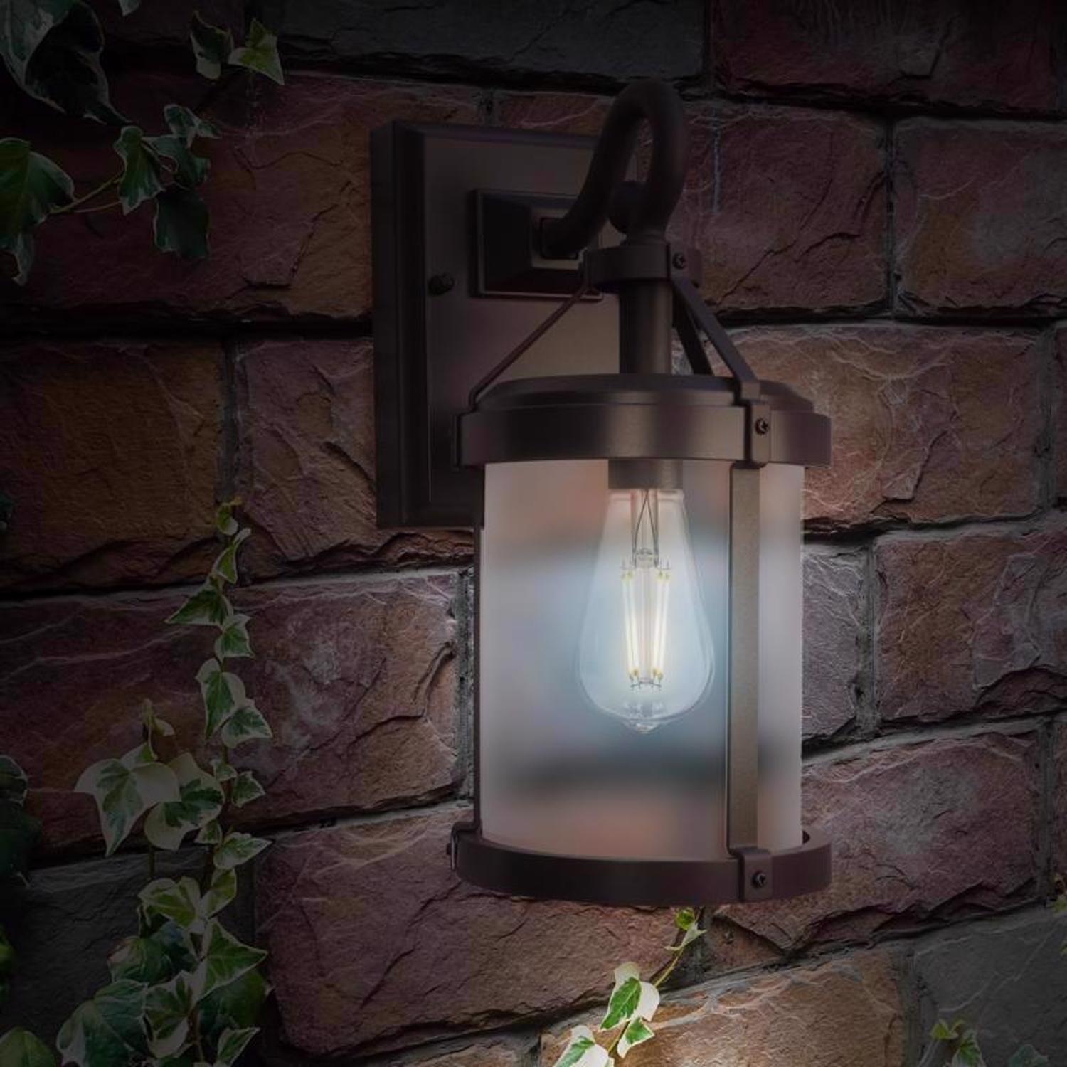 Feit ST19 E26 (Medium) Filament LED Bulb Daylight 60 Watt Equivalence 2 pk