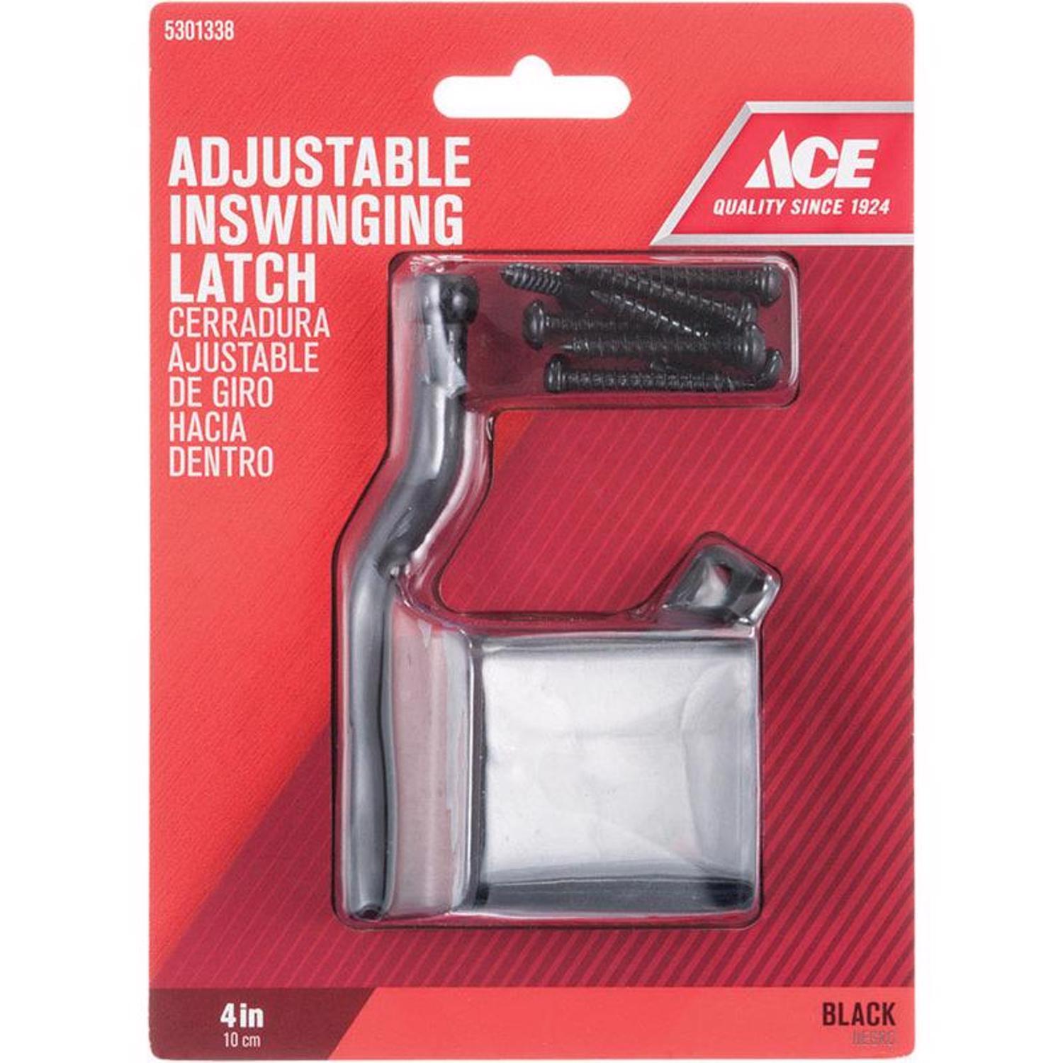 Ace 4 in. H X 2.25 in. W Zinc Adjustable Gate Latch