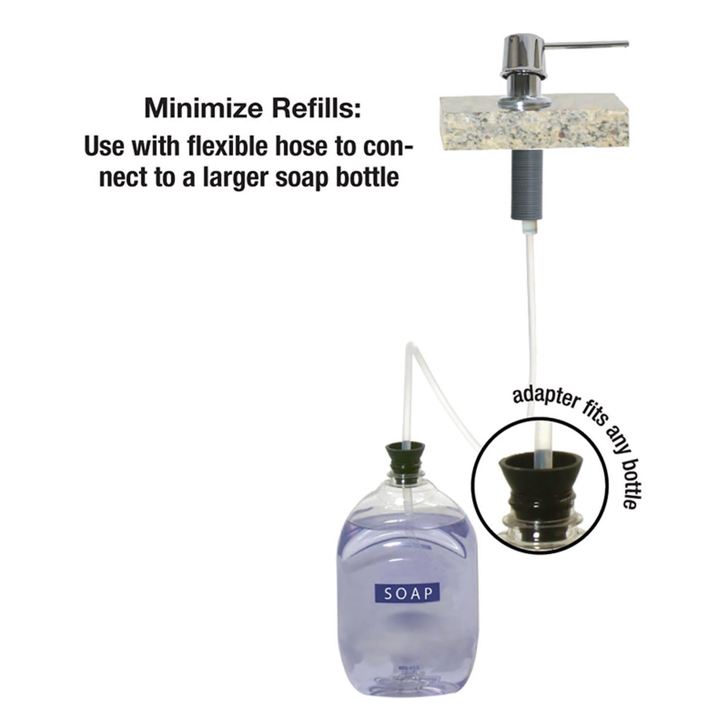 Danco Chrome Plastic Lotion/Soap Dispenser