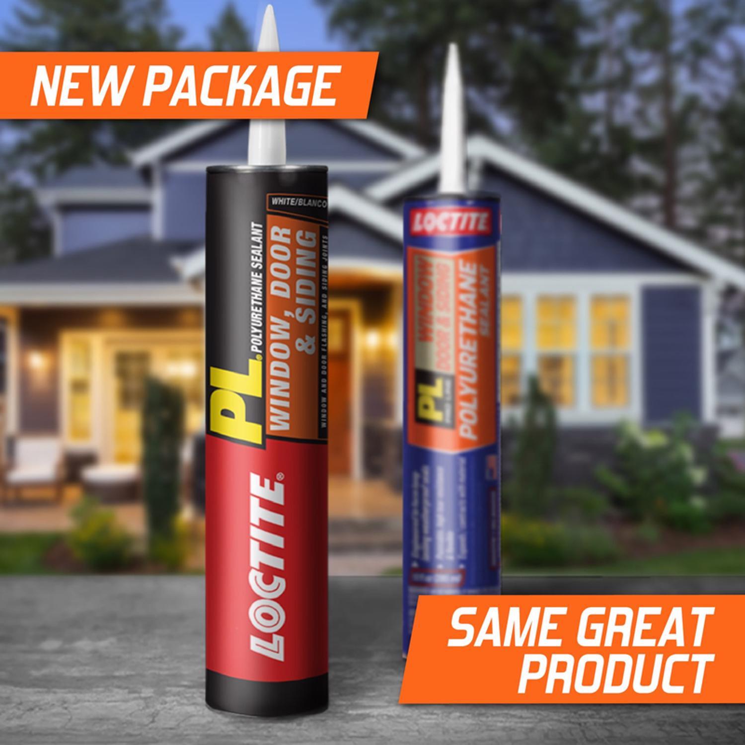 Loctite PL S40 White Polyurethane Door/Siding/ Window Sealant 10 oz