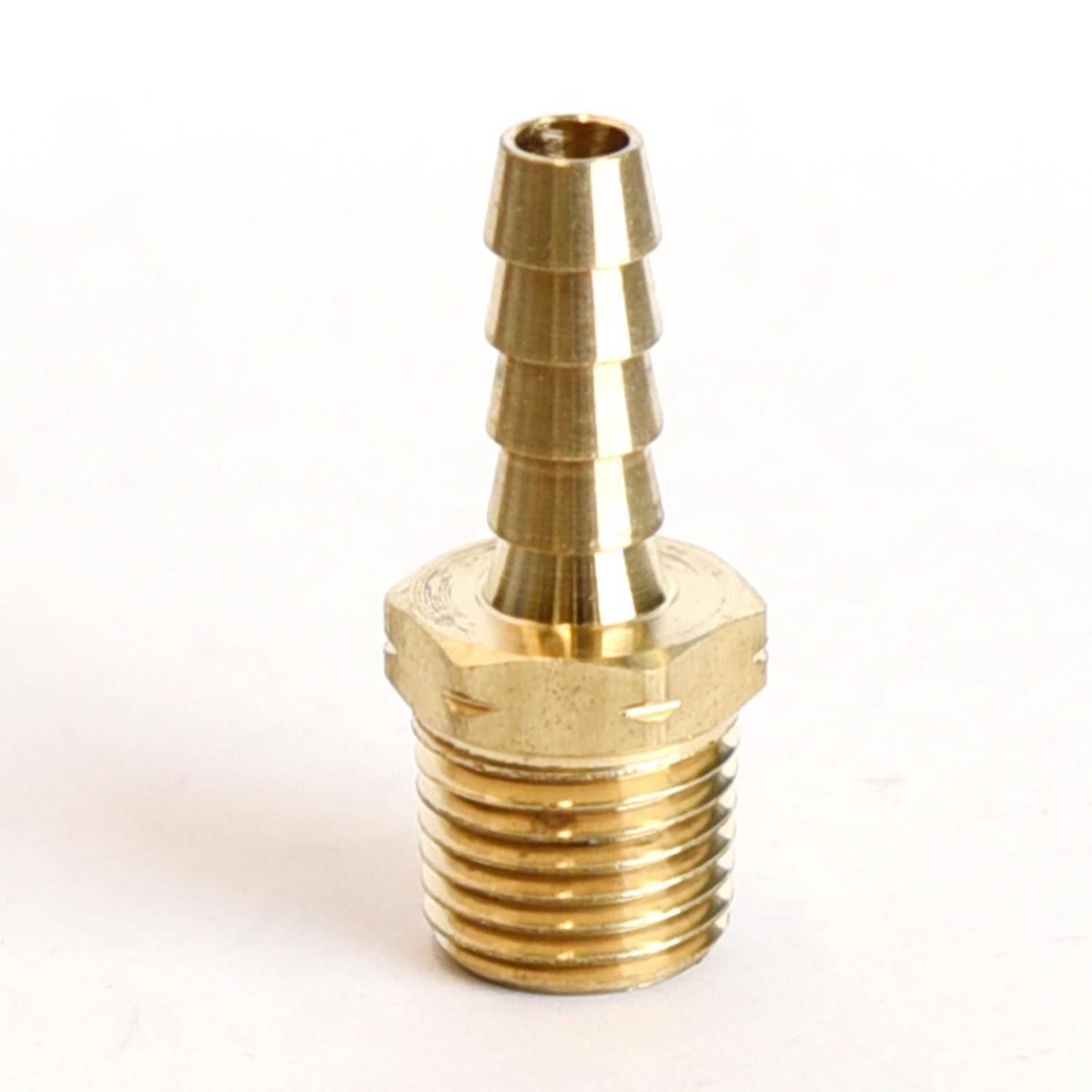 ATC Brass 1/4 in. D X 1/4 in. D Adapter 1 pk