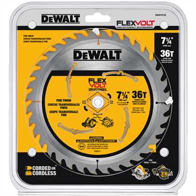 7-1/4" 36T Circular Saw Blade