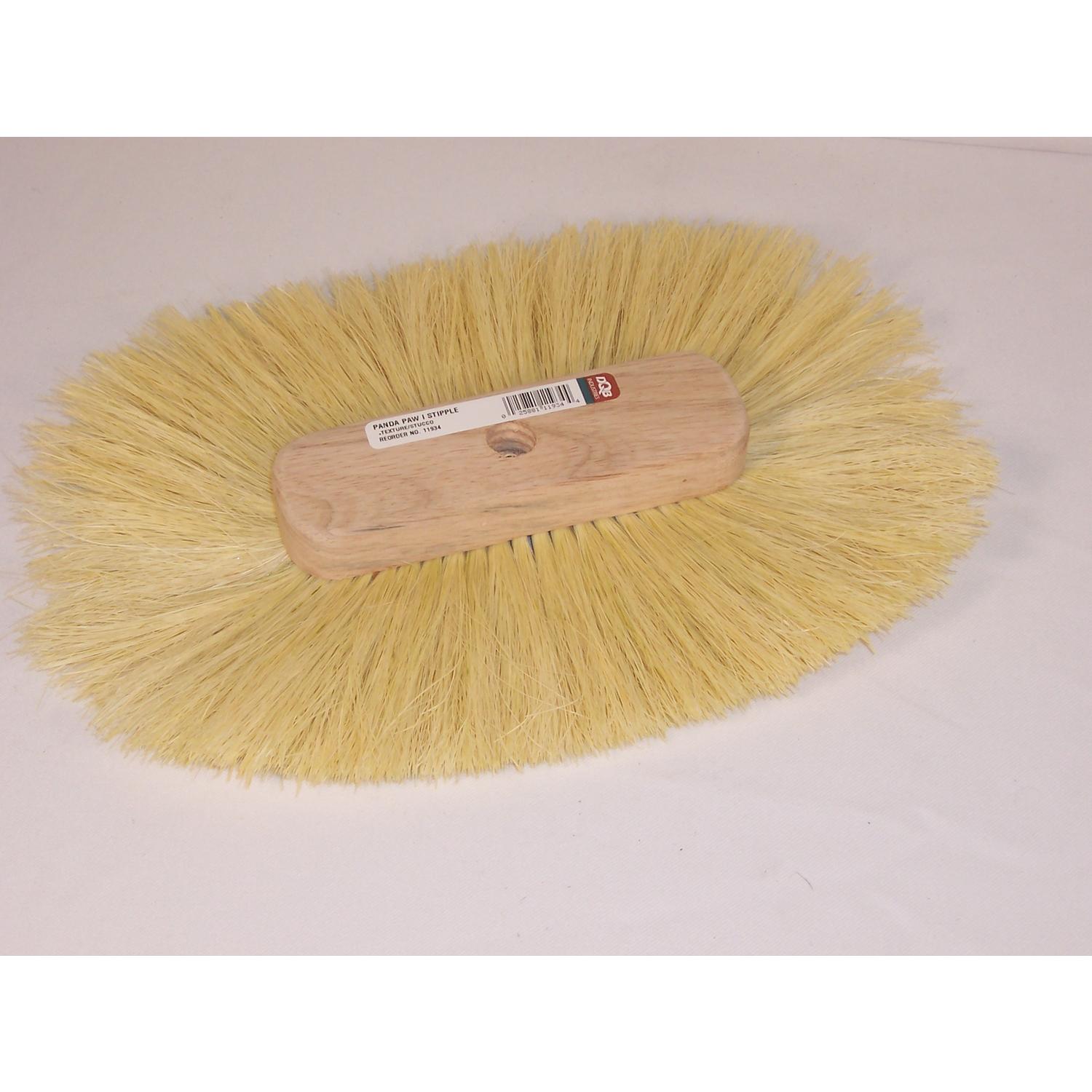 DQB Panda Paw I Single 14 in. W Stiff Bristle Stippling Brush