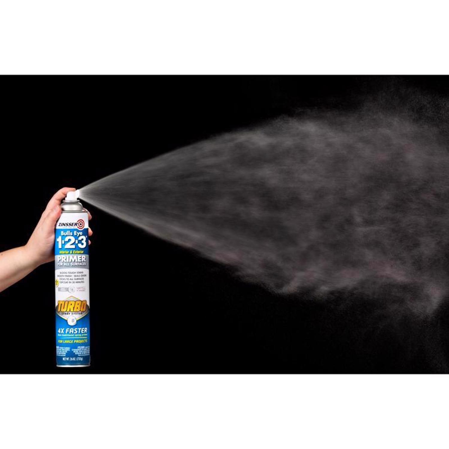 Zinsser Bulls Eye 123 Turbo Gray Oil-Based Alkyd Oil Primer 26 oz