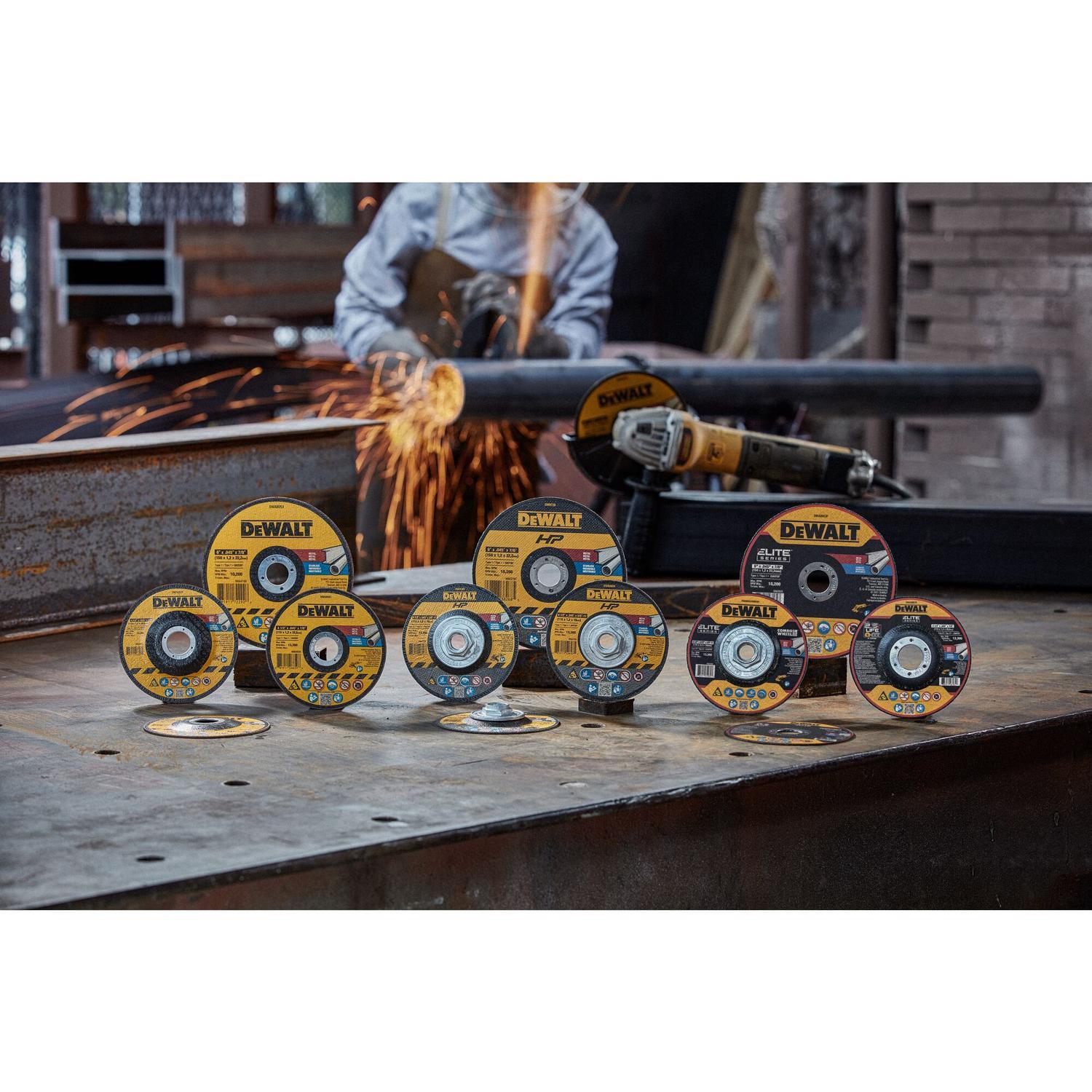 DeWalt Elite 6 in. D X 7/8 in. Metal/Steel Cutting Wheel 1 pk