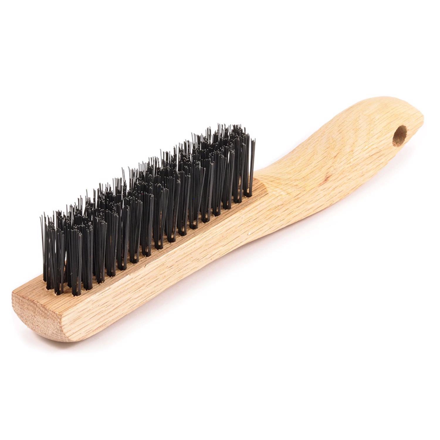 Forney 10-1/4 in. L X 2 in. W Scratch Brush Wood 1 pc