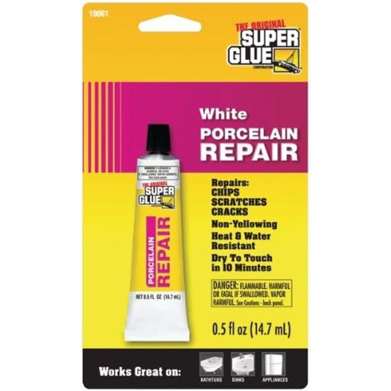 The Original Superglue(r) 19061 Porcelain Repair