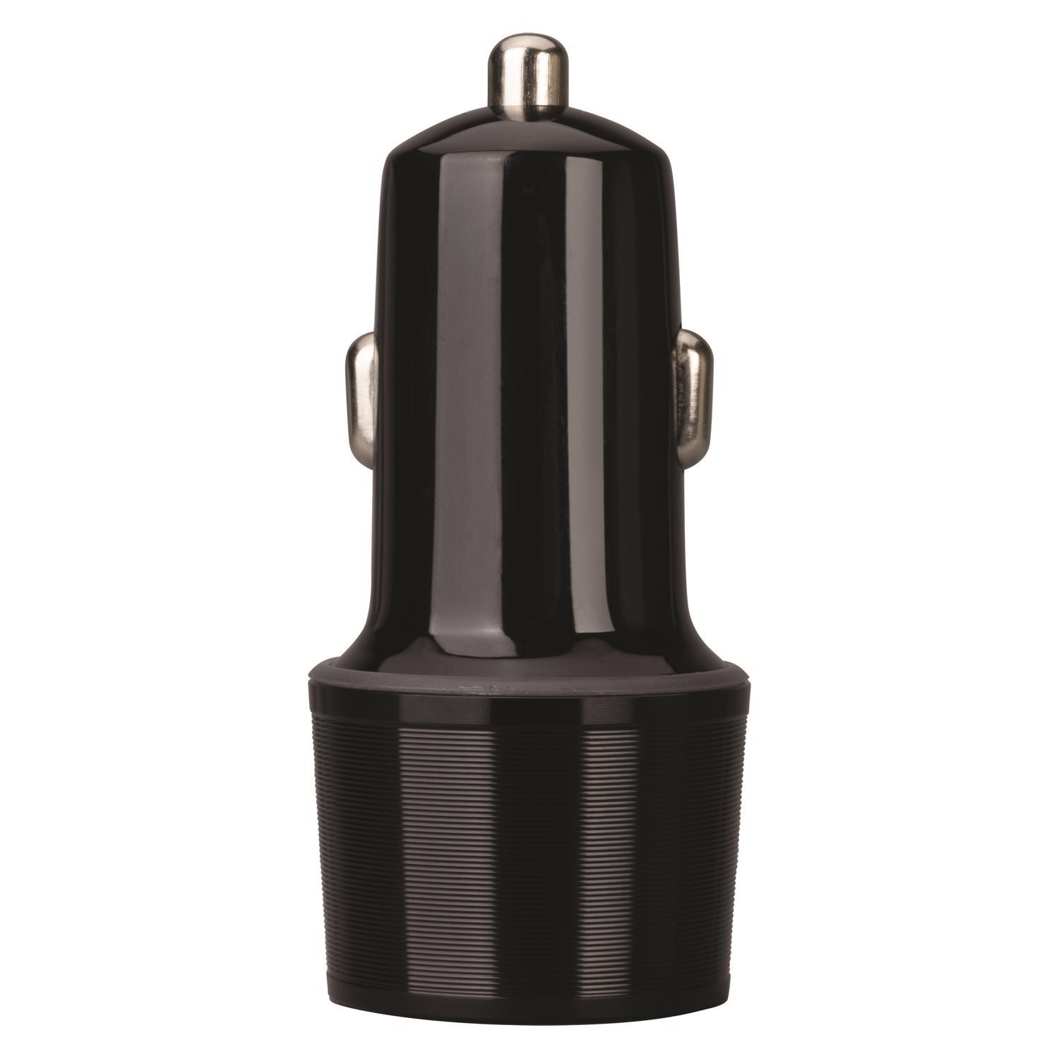 Monster Just Hook It Up 2 Port USB A/C Car Charger 1 pk