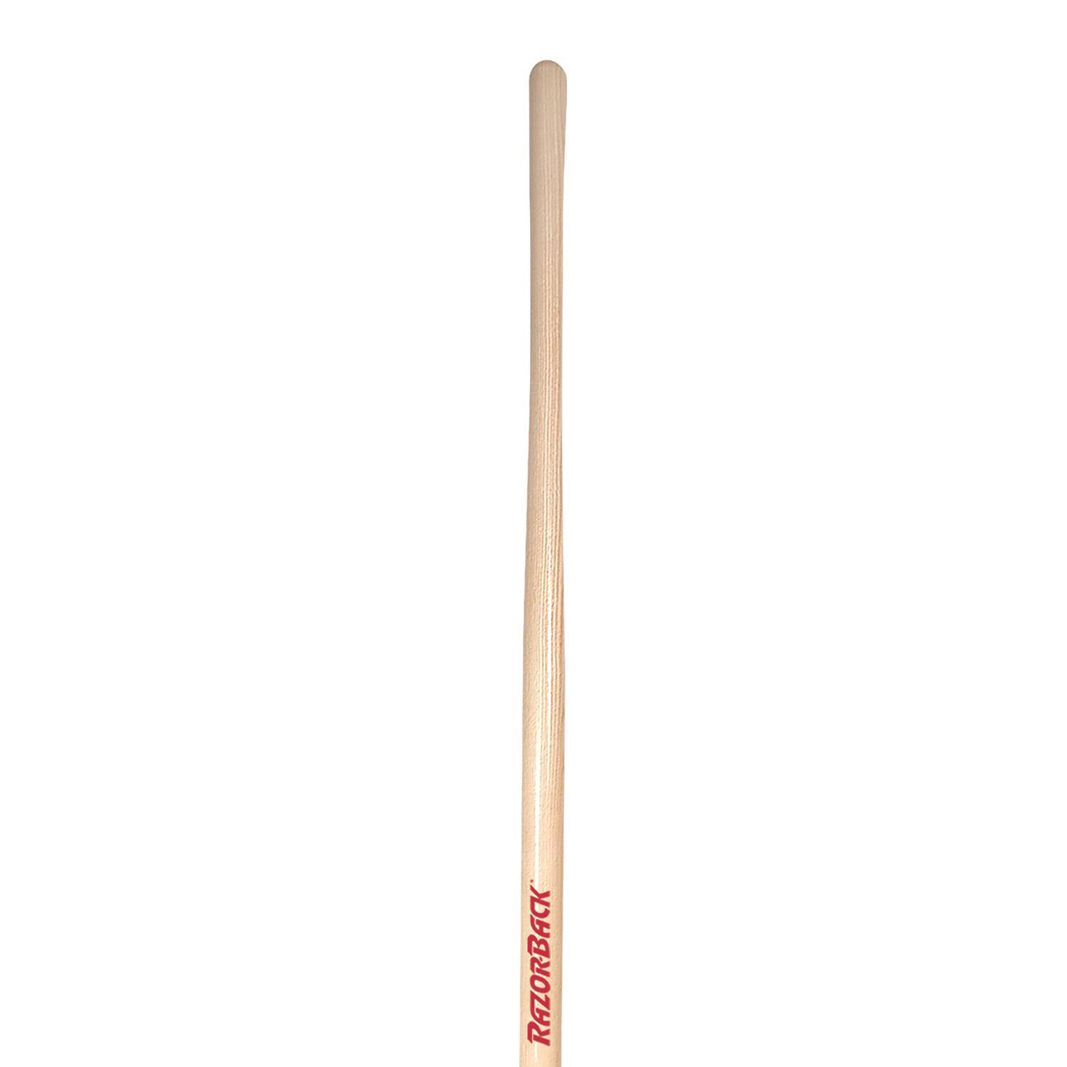 Razor-Back 58.63 in. Steel Round Rice Shovel Wood Handle