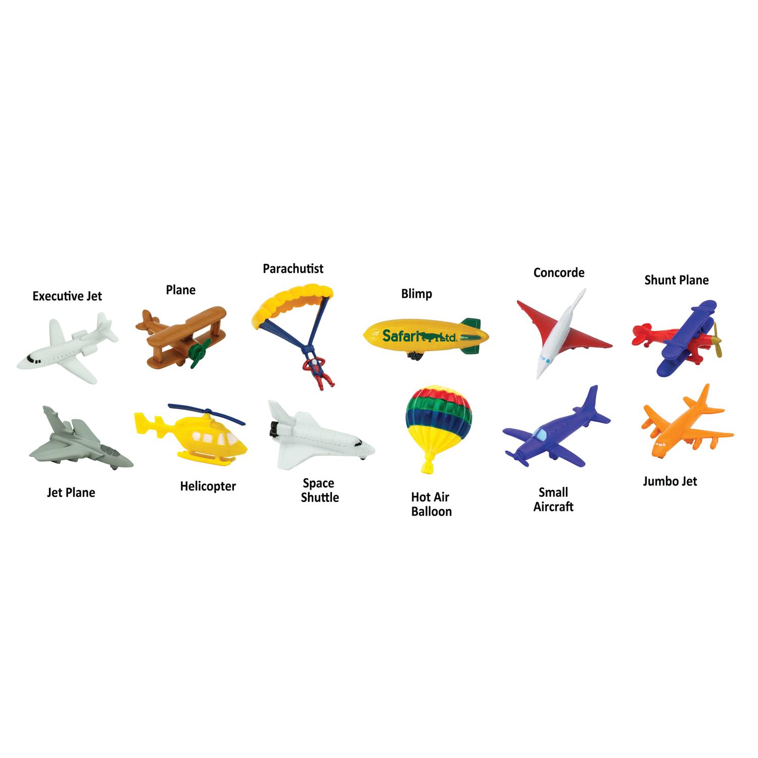 Safari Ltd. Toobs In The Sky Toy Assorted 12 pc