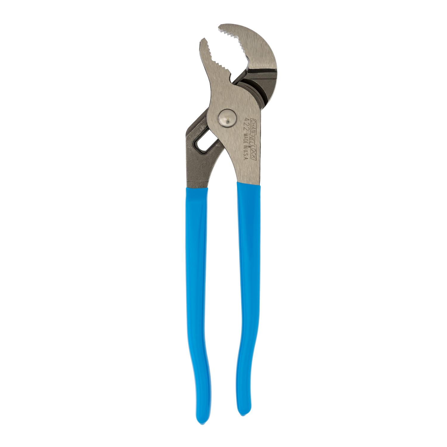 Channellock 9.5 in. Carbon Steel V-Jaw Tongue and Groove Pliers