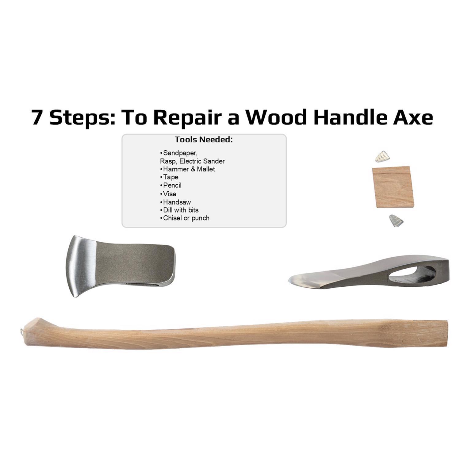 Truper 28 in. Wood Boys Axe Replacement Handle