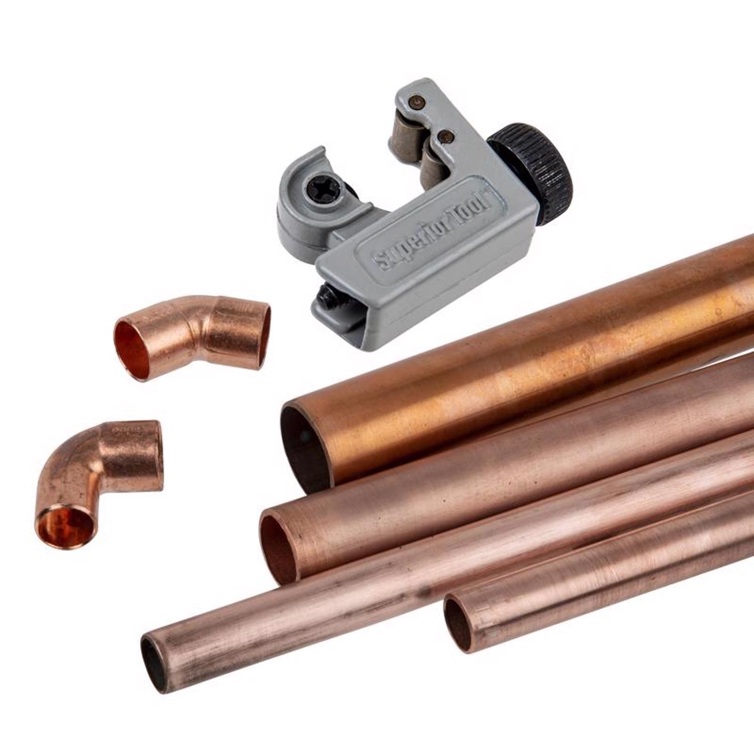 Superior Tool 7/8 in. Mini Tube Cutter Black/Gray 1 pk