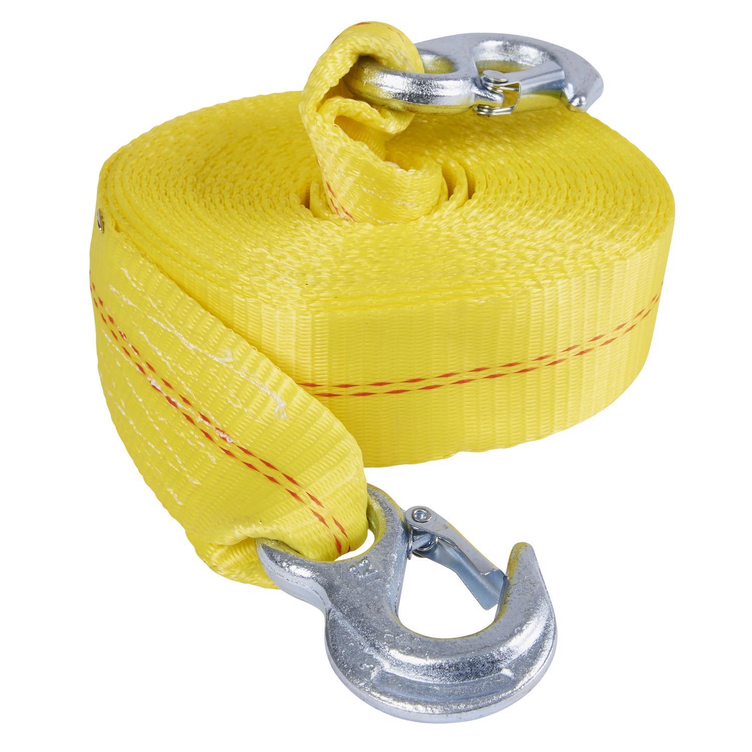 Keeper 2 in. W X 25 ft. L Yellow Tow Strap 5000 lb 1 pk