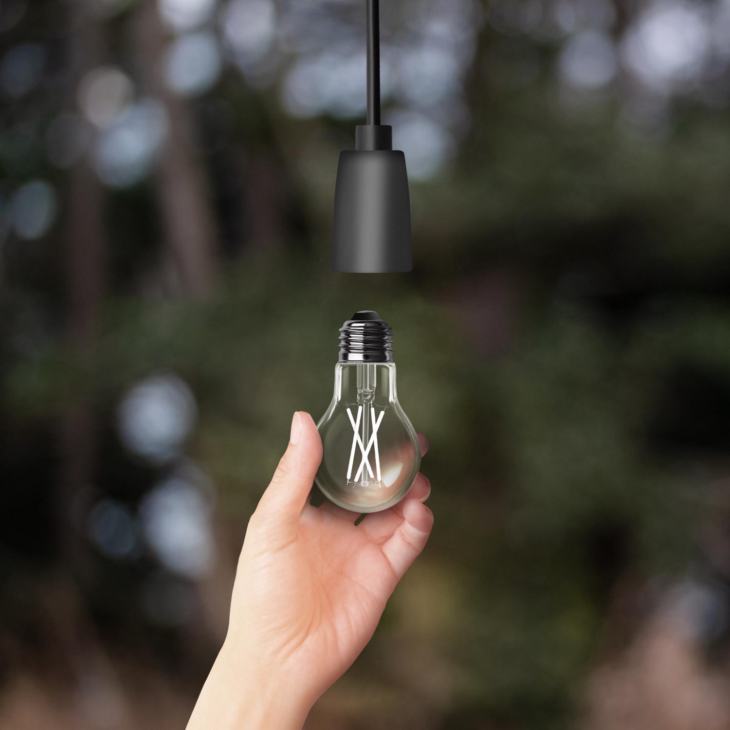 Feit A19 E26 (Medium) LED Dusk to Dawn Bulb Daylight 60 Watt Equivalence 1 pk