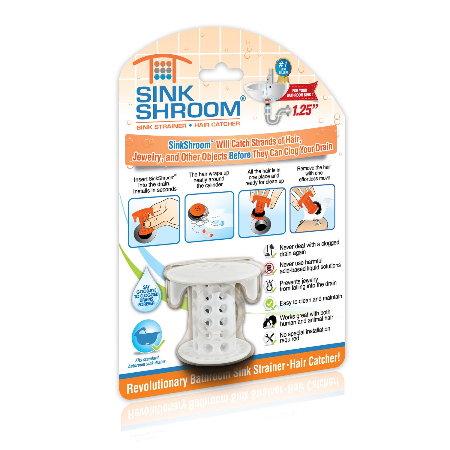 SinkShroom Matte Silicone Hair Catcher