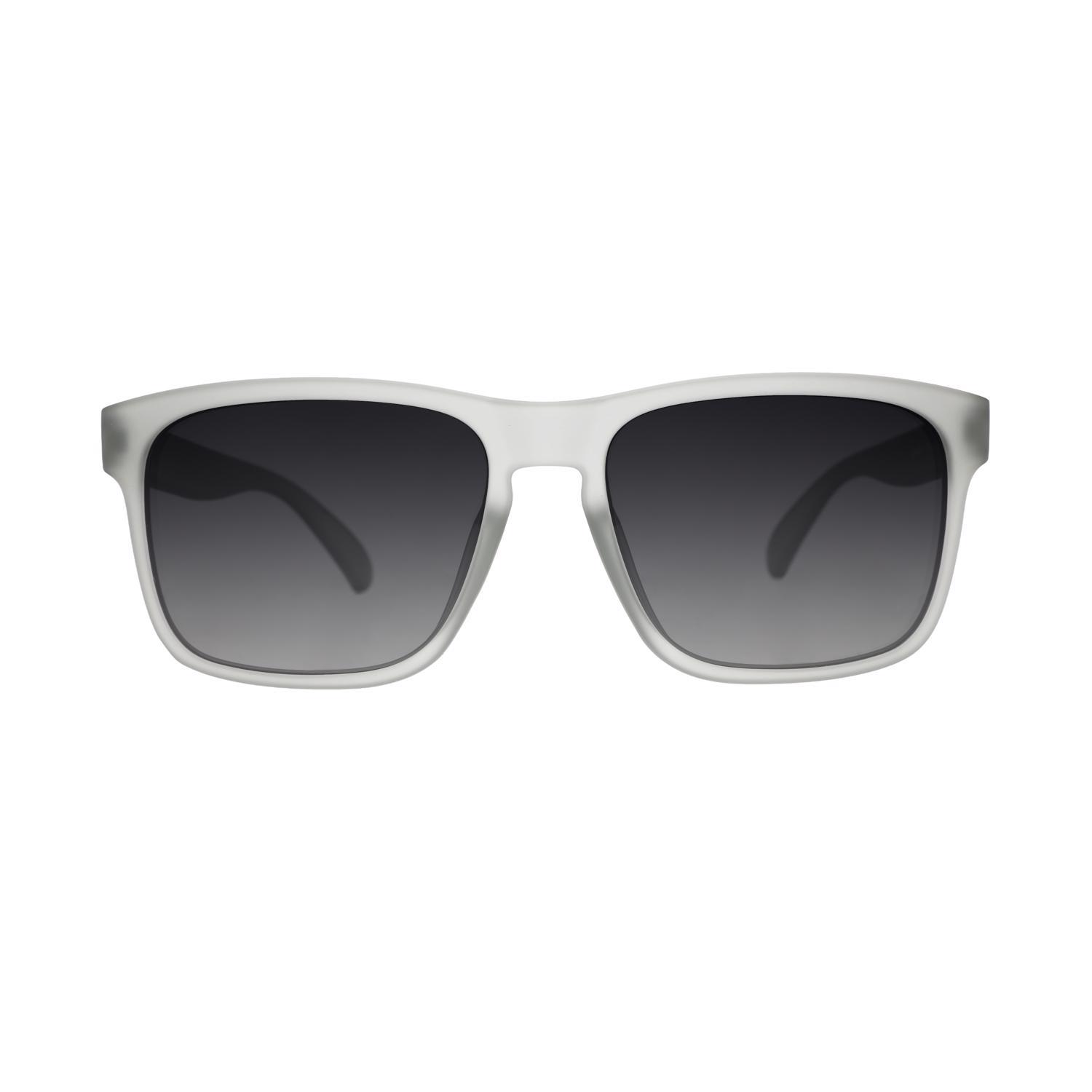 goodr Grand G - Casual Juggles Boulders Sunglasses Unisex Gray Frame Black Lens