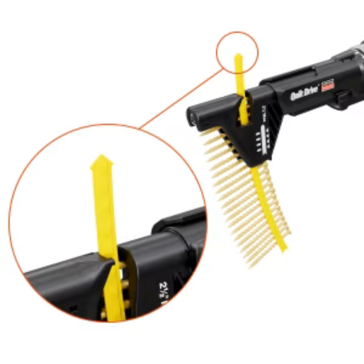 QUIK DRIVE BY SIMPSON STRONG TIE Quik Drive Project Pro Impact drill attachment